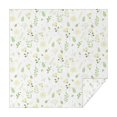 thumbnail image 1 of Floral Square Tablecloth 42x42in(107x107cm) – Waterproof Polyester Printed Table Cover, Wrinkle Resistant & Washable for Kitchen Dining Picnic Party Decor, Thanksgiving,Christmas, Spring,Flower, 1 of 6