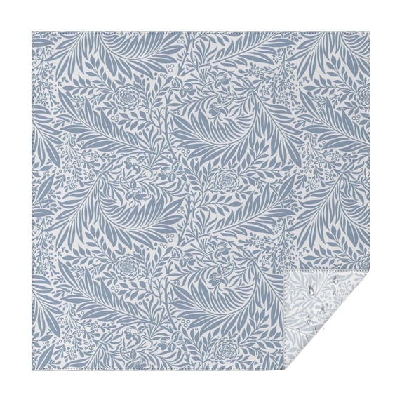 42x42 Inch Waterproof Square Tablecloth, Thickened Polyester Table Cover for Dining & Parties, Floral Print