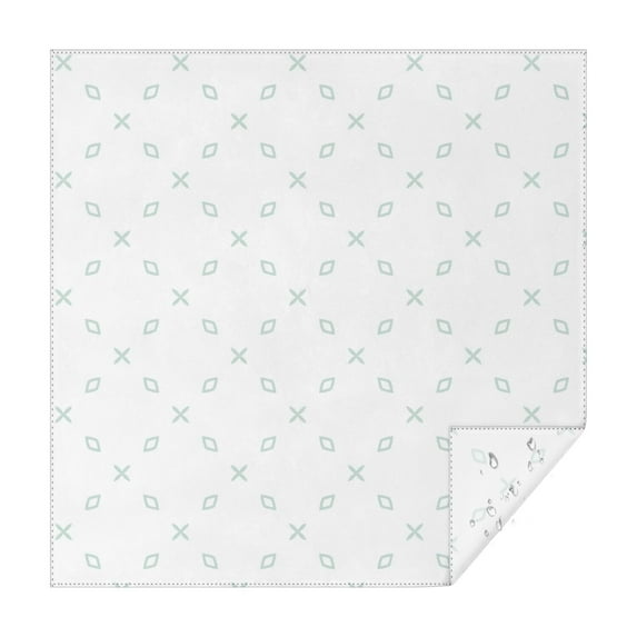 Floral Square Tablecloth 42x42in(107x107cm) – Waterproof Polyester Printed Table Cover, Wrinkle Resistant & Washable for Kitchen Dining Picnic Party Decor, Thanksgiving,Christmas, Spring,Flower