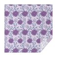 thumbnail image 1 of 42x42 Inch Waterproof Square Tablecloth, Thickened Polyester Table Cover for Dining & Parties, Floral Print, 1 of 6
