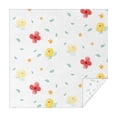 thumbnail image 1 of 42x42 Inch Waterproof Square Tablecloth, Thickened Polyester Table Cover for Dining & Parties, Floral Print, 1 of 6