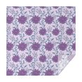 thumbnail image 1 of 42x42 Inch Waterproof Square Tablecloth, Thickened Polyester Table Cover for Dining & Parties, Floral Print, 1 of 6