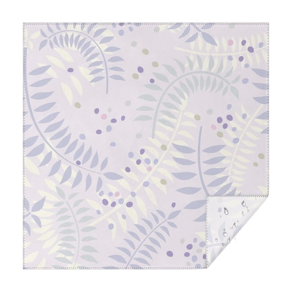 Floral Square Tablecloth 42x42in(107x107cm) – Waterproof Polyester Printed Table Cover, Wrinkle Resistant & Washable for Kitchen Dining Picnic Party Decor, Thanksgiving,Christmas, Spring,Flower