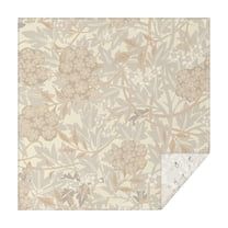 Floral Square Tablecloth 42x42in(107x107cm) – Waterproof Polyester Printed Table Cover, Wrinkle Resistant & Washable for Kitchen Dining Picnic Party Decor, Thanksgiving,Christmas, Spring,Flower