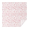 thumbnail image 1 of 42x42 Inch Waterproof Square Tablecloth, Thickened Polyester Table Cover for Dining & Parties, Floral Print, 1 of 6