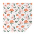 thumbnail image 1 of 42x42 Inch Waterproof Square Tablecloth, Thickened Polyester Table Cover for Dining & Parties, Floral Print, 1 of 6