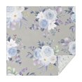 thumbnail image 1 of Floral 42" Square Waterproof Tablecloth, Floral Print Polyester Table Cover, 1 of 6