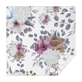 thumbnail image 1 of 42x42 Inch Waterproof Square Tablecloth, Thickened Polyester Table Cover for Dining & Parties, Floral Print, 1 of 6