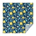thumbnail image 1 of 42x42 Inch Waterproof Square Tablecloth, Thickened Polyester Table Cover for Dining & Parties, Floral Print, 1 of 6