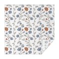 thumbnail image 1 of 52x52 Inch Waterproof Square Tablecloth, Thickened Polyester Table Cover for Dining & Parties, Floral Print, 1 of 6