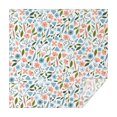 thumbnail image 1 of Floral Square Tablecloth 52x52in(132x132cm) – Waterproof Polyester Printed Table Cover, Wrinkle Resistant & Washable for Kitchen Dining Picnic Party Decor, Thanksgiving,Christmas, Spring,Flower, 1 of 6