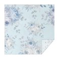 thumbnail image 1 of Floral Square Tablecloth 52x52in(132x132cm) – Waterproof Polyester Printed Table Cover, Wrinkle Resistant & Washable for Kitchen Dining Picnic Party Decor, Thanksgiving,Christmas, Spring,Flower, 1 of 6