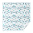 thumbnail image 1 of Floral Square Tablecloth 52x52in(132x132cm) – Waterproof Polyester Printed Table Cover, Wrinkle Resistant & Washable for Kitchen Dining Picnic Party Decor, Thanksgiving,Christmas, Spring,Flower, 1 of 6