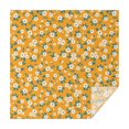 thumbnail image 1 of Floral Square Tablecloth 52x52in(132x132cm) – Waterproof Polyester Printed Table Cover, Wrinkle Resistant & Washable for Kitchen Dining Picnic Party Decor, Thanksgiving,Christmas, Spring,Flower, 1 of 6