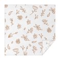 thumbnail image 1 of 52x52 Inch Waterproof Square Tablecloth, Thickened Polyester Table Cover for Dining & Parties, Floral Print, 1 of 6