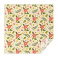 thumbnail image 1 of Floral 52" Square Waterproof Tablecloth, Floral Print Polyester Table Cover, 1 of 6