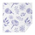 thumbnail image 1 of Floral 52" Square Waterproof Tablecloth, Floral Print Polyester Table Cover, 1 of 6