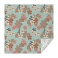 thumbnail image 1 of 52x52 Inch Waterproof Square Tablecloth, Thickened Polyester Table Cover for Dining & Parties, Floral Print, 1 of 6