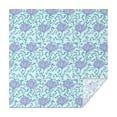 thumbnail image 1 of 52x52 Inch Waterproof Square Tablecloth, Thickened Polyester Table Cover for Dining & Parties, Floral Print, 1 of 6