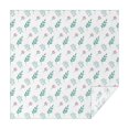 thumbnail image 1 of Floral Square Tablecloth 52x52in(132x132cm) – Waterproof Polyester Printed Table Cover, Wrinkle Resistant & Washable for Kitchen Dining Picnic Party Decor, Thanksgiving,Christmas, Spring,Flower, 1 of 6