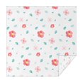 thumbnail image 1 of 52x52 Inch Waterproof Square Tablecloth, Thickened Polyester Table Cover for Dining & Parties, Floral Print, 1 of 6