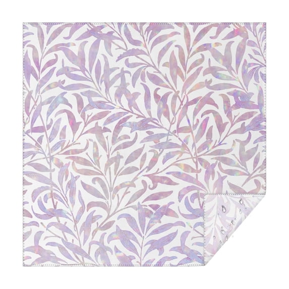 Floral Square Tablecloth 52x52in(132x132cm) – Waterproof Polyester Printed Table Cover, Wrinkle Resistant & Washable for Kitchen Dining Picnic Party Decor, Thanksgiving,Christmas, Spring,Flower