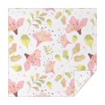 thumbnail image 1 of 52x52 Inch Waterproof Square Tablecloth, Thickened Polyester Table Cover for Dining & Parties, Floral Print, 1 of 6