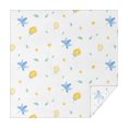 thumbnail image 1 of 52x52 Inch Waterproof Square Tablecloth, Thickened Polyester Table Cover for Dining & Parties, Floral Print, 1 of 6