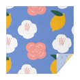 thumbnail image 1 of Floral 52" Square Waterproof Tablecloth, Floral Print Polyester Table Cover, 1 of 6