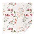 thumbnail image 1 of 60x60 Inch Waterproof Square Tablecloth, Thickened Polyester Table Cover for Dining & Parties, Floral Print, 1 of 6