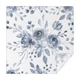 thumbnail image 1 of 60x60 Inch Waterproof Square Tablecloth, Thickened Polyester Table Cover for Dining & Parties, Floral Print, 1 of 6