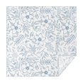 thumbnail image 1 of 60x60 Inch Waterproof Square Tablecloth, Thickened Polyester Table Cover for Dining & Parties, Floral Print, 1 of 6