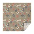 thumbnail image 1 of 60x60 Inch Waterproof Square Tablecloth, Thickened Polyester Table Cover for Dining & Parties, Floral Print, 1 of 6