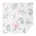 thumbnail image 1 of 60x60 Inch Waterproof Square Tablecloth, Thickened Polyester Table Cover for Dining & Parties, Floral Print, 1 of 6