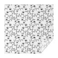 thumbnail image 1 of 60x60 Inch Waterproof Square Tablecloth, Thickened Polyester Table Cover for Dining & Parties, Floral Print, 1 of 6