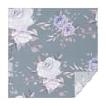 thumbnail image 1 of 60x60 Inch Waterproof Square Tablecloth, Thickened Polyester Table Cover for Dining & Parties, Floral Print, 1 of 6
