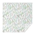 thumbnail image 1 of 60x60 Inch Waterproof Square Tablecloth, Thickened Polyester Table Cover for Dining & Parties, Floral Print, 1 of 6