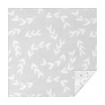 thumbnail image 1 of Floral 60" Square Waterproof Tablecloth, Floral Print Polyester Table Cover, 1 of 6