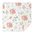 thumbnail image 1 of 60x60 Inch Waterproof Square Tablecloth, Thickened Polyester Table Cover for Dining & Parties, Floral Print, 1 of 6