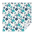 thumbnail image 1 of 60x60 Inch Waterproof Square Tablecloth, Thickened Polyester Table Cover for Dining & Parties, Floral Print, 1 of 6