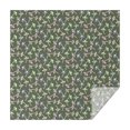 thumbnail image 1 of Floral 60" Square Waterproof Tablecloth, Floral Print Polyester Table Cover, 1 of 6