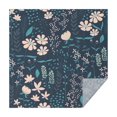 thumbnail image 1 of 60x60 Inch Waterproof Square Tablecloth, Thickened Polyester Table Cover for Dining & Parties, Floral Print, 1 of 6