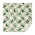 thumbnail image 1 of Floral 60" Square Waterproof Tablecloth, Floral Print Polyester Table Cover, 1 of 6