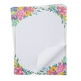 Floral Stationery Paper for Writing Letters, Printing (8.5 x 11 In, 100