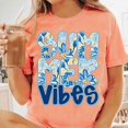 thumbnail image 1 of Floral Summer T-Shirt, Beach Life Tee, Neon Trendy Summer Vibes Shirt, Vitamin Sea Graphic Tee, Lake Pool Distressed Beach Shirt, 1 of 5
