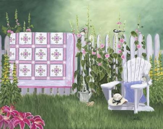 Floral Sunburst Quilt Canvas Art - Julie Peterson (24 x 30)
