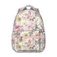 thumbnail image 1 of "Floral Sunflower Backpack - Women’s Durable School Bag, Water-Resistant, Large Compartments, Laptop Friendly, Wildflower Print, Trendy & Practical", 1 of 6