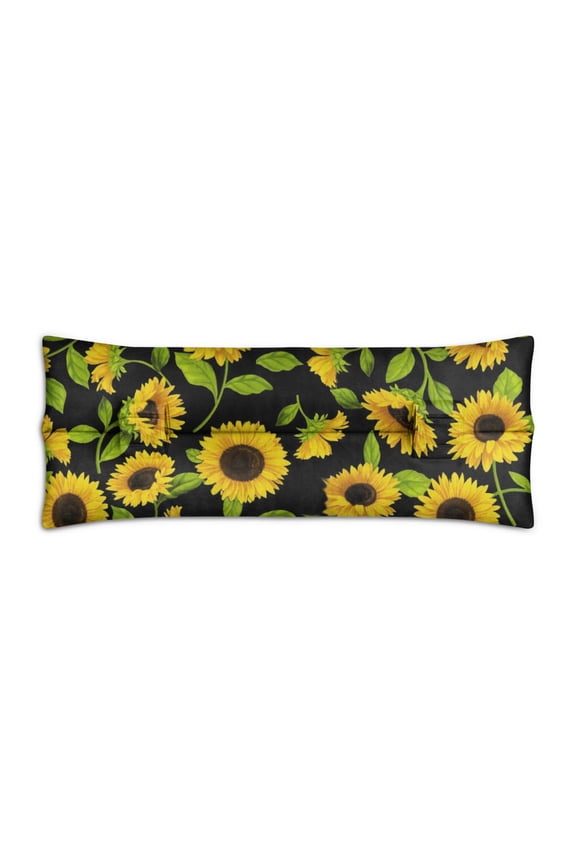 Floral Sunflower Seatbelt Pillow for Post Surgery - Plush Mastectomy Car Cushion - Rustic Farmhouse Design for Chest Protection & Comfort - Women's Recovery Gift
