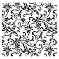 thumbnail image 1 of Floral Swirl All Over Pattern Stencil - 10 mil, 1 of 1
