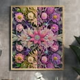 thumbnail image 1 of Floral Symphony - Intricate Flower Canvas Wall Art, 1 of 2